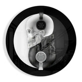 Black and White Glass Wall Art.